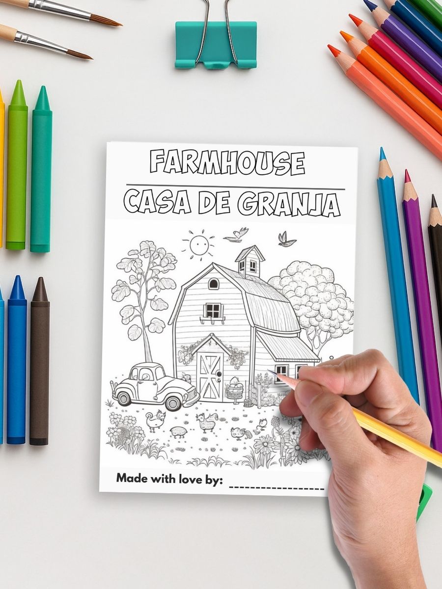 Barnyard Bilinguals Coloring and Learning Book – Bild 5